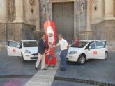 Transportes de Murcia entrega dos vehículos ecológicos al Ayuntamiento para facilitar la labor de inspección