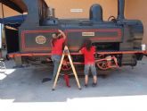 La ciudad recupera una de las primeras locomotoras de vía estrecha que circularon en España en 1867