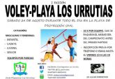 El voley playa también se juega este verano en Los Urrutias