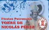 La Torre de Nicolás Pérez celebra a su patrón este fin de semana