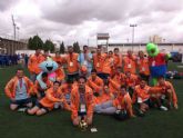 Deportistas con y sin discapacidad intelectual representan juntos a la Región en el III Campeonato de Fútbol 7 Unificado