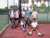 Doble victoria del equipo del Club Tenis Totana en la Liga Regional Interescuelas
