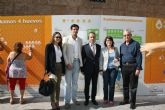 Autoridades municipales acompañan en Murcia a la empresa totanera 