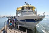 Turismo amplía la visita guiada en barco por el Mar Menor a la que ya han asistido 1.300 personas