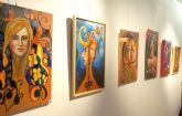Ya se puede visitar la exposición 'Las pinturas de Loren' en la Sala de Exposiciones del Museo del Vino de Bullas