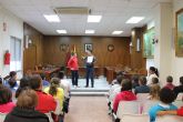 El Ayuntamiento de Archena enseña a los niños del último ciclo de primaria de los colegios El Ope, Emilio Candel y Río Segura el funcionamiento de un pleno municipal