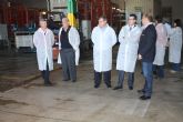 El alcalde de Torre-Pacheco visita las instalaciones de SAT San Cayetano