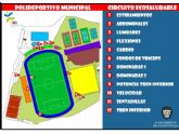 La concejalía de Deportes ofrece un circuito ecosaludable en las instalaciones del polideportivo municipal