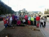 Los alumnos de Ecoescuelas Litorales plantan 150 pinos en el entorno urbano de Águilas