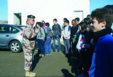 El IES n°2 torreño visita la Base Aérea y Escuela de Paracaidismo 