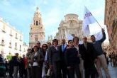 Más de 200 personas se concentran en Murcia a favor de la vida
