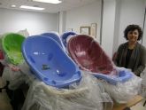 El Ayuntamiento de Lorca retiran del mercado 64 bañeras infantiles de plástico fácilmente rompibles