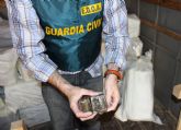 La Guardia Civil desarticula una activa red de tráfico de drogas entre Marruecos y el Levante español