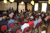Cerca de un centenar de empresarios de Totana se reúnen con Valcárcel para conocer las propuestas para la creación de empleo