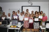 Termina el curso de informática para mayores en Torre-Pacheco