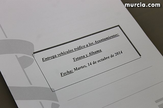 Totana y Alhama refuerzan la seguridad vial con un vehculo especializado cedido por la Jefatura Provincial de Trfico - 25