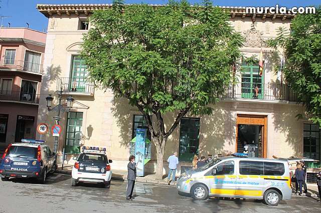 Totana y Alhama refuerzan la seguridad vial con un vehculo especializado cedido por la Jefatura Provincial de Trfico - 43
