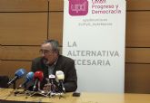 UPyD Murcia reclama que la subida del agua del Taibilla no afecte al recibo en 2015