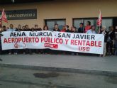 La sección sindical de USO en el aeropuerto de San Javier apuesta por su continuidad