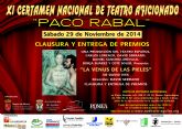 El Certamen Nacional de Teatro Aficionado 'Paco Rabal' echa el telón