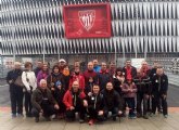 La Peña Athletic de Totana organizó un viaje a Bilbao para presenciar el encuentro entre el Athletic Club y el Córdoba