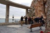 El alcalde de Águilas inaugura el mirador 'Puerta del Castillo'