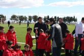 El Alcalde inaugura en Corvera el 33 campo de fútbol municipal dotado de césped artificial