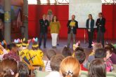 El Alcalde celebra con los alumnos el XXV aniversario del colegio Ciudad de Murcia