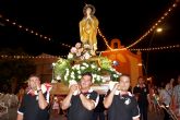La procesión de los patronos da por concluidas las Fiestas de Los Torraos de Ceutí