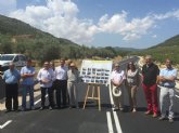 La Consejería de Fomento mejora la seguridad vial de la carretera de Benizar con la ampliación de la plataforma y reposición del firme