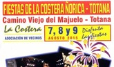 Las fiestas de La Costera-Ñorica se celebrarán en el Camino Viejo del Majuelo del 7 al 9 de agosto