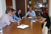 Alcaldes y concejales de Molina de Segura, Archena, Alguazas, Ceutí y Lorquí muestran su preocupación por el estado actual de la ribera del Río Segura