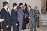 El presidente de la Comunidad recibe a los rectores y vicerrectores de las universidades españolas