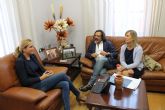 Convertir Archena en un destino gastroturístico, resultados de la reunión entre responsables de la UCAM y la Alcaldesa Fernández