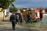 Los bomberos coordinan simulacros de incendios y evacuación en los institutos de San Pedro del Pinatar