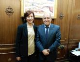 El alcalde de Cieza se reúne con la presidenta regional de la Liga Española de la Educación