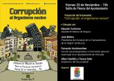 El Ayuntamiento de Molina de Segura acoge la proyección del documental Corrupción, el organismo nocivo el viernes 20 de noviembre