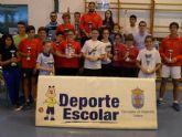 Un total de 120 escolares participaron en la Fase Local de Bádminton de Deporte Escolar, organizada por la Concejalía de Deportes, en la Sala Escolar