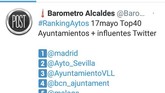 El perfil corporativo de Twitter del Ayuntamiento de Totana se cuela, por vez primera, en el TOP-40 de las cuentas más influyentes de ayuntamientos de toda España