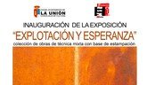 La exposición “Explotación y Esperanza” de Antonio Vidal Máiquez, podrá visitarse a partir del 1 de Diciembre.