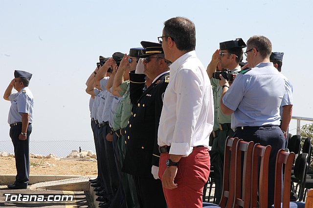 El Comandante del Cuerpo General del Ejrcito del Aire Juan Carlos Giz toma posesin de la Jefatura del Escuadrn del EVA 13 - 19