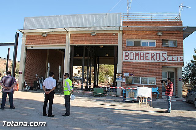 La Comunidad prev que las obras de ampliacin del Parque de Bomberos de Alhama-Totana terminen antes de final de año - 2