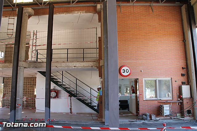 La Comunidad prev que las obras de ampliacin del Parque de Bomberos de Alhama-Totana terminen antes de final de año - 11
