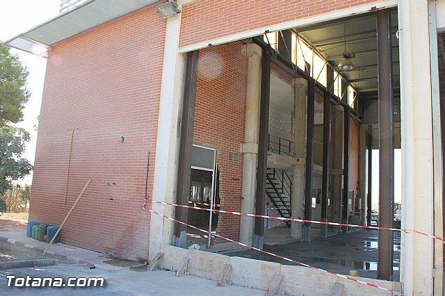 La Comunidad prev que las obras de ampliacin del Parque de Bomberos de Alhama-Totana terminen antes de final de año - 14