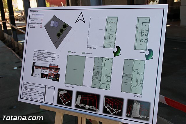 La Comunidad prev que las obras de ampliacin del Parque de Bomberos de Alhama-Totana terminen antes de final de año - 23