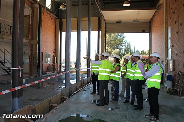La Comunidad prev que las obras de ampliacin del Parque de Bomberos de Alhama-Totana terminen antes de final de año - 46