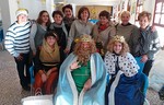 Los Reyes Magos visitaron esta mañana Critas Tres Avemaras