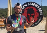 El totanero Alberto Crespo Molino participó en la Spartan Race Beast Barcelona 2017, y consigue la Spartan Trifecta