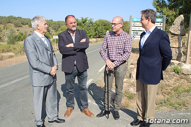 Mejorarn la carretera Aledo-Bullas en la zona de acceso al Parque Regional de Sierra Espuña - 32