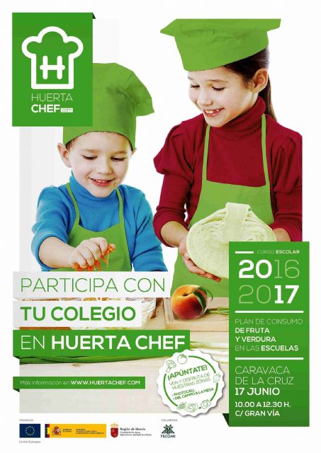 Caravaca acoge este sábado el concurso 'Huerta Chef' para promover recetas saludables entre los escolares, Foto 4